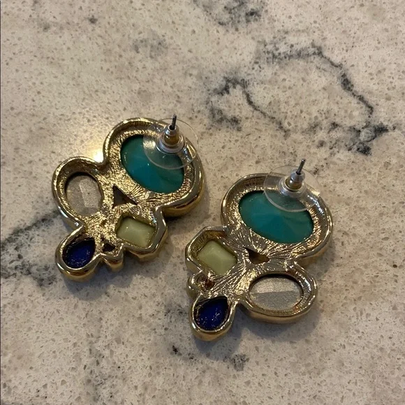 Elegant Multicolor Earrings Costume Jewlery - Picture 4 of 6